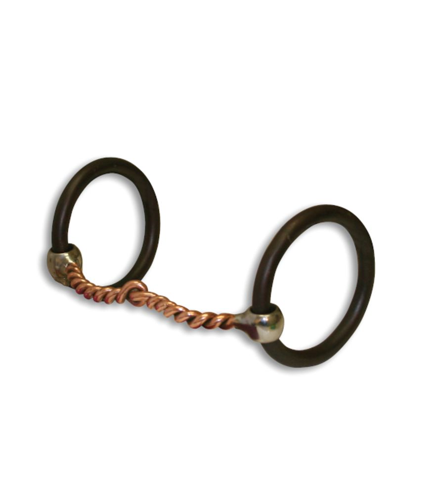 Professional's Choice Copper Twist Mouth Snaffle