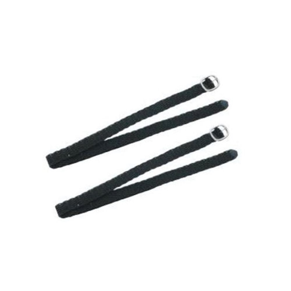 Korsteel Adult Unisex Braided Spur Strap - Black
