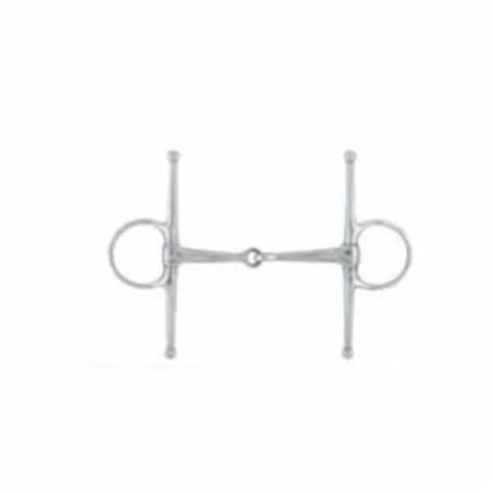 Korsteel Stainless Steel Full Cheek Horse Bit 5 in