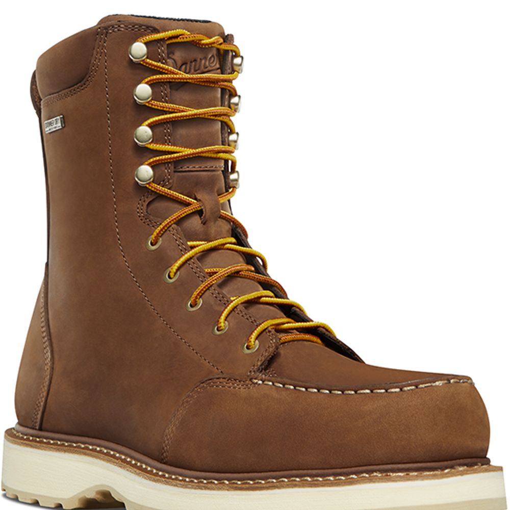 Danner, Men's 8" Moc Toe Waterproof Work Boot, 14302