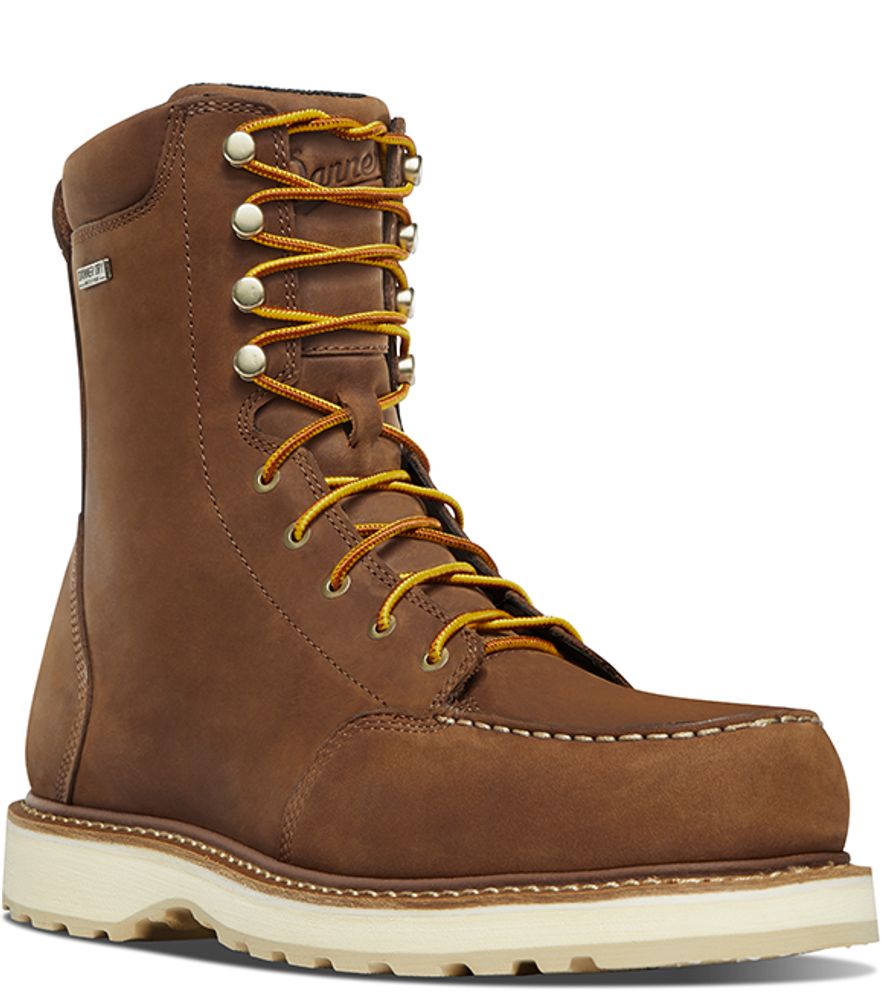 Danner, Men's 8" Moc Toe Waterproof Work Boot, 14302