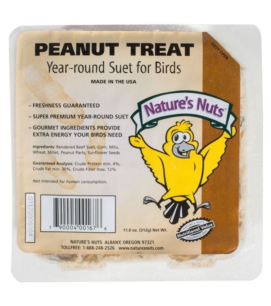 Nature's Nuts, Peanut Treat Suet