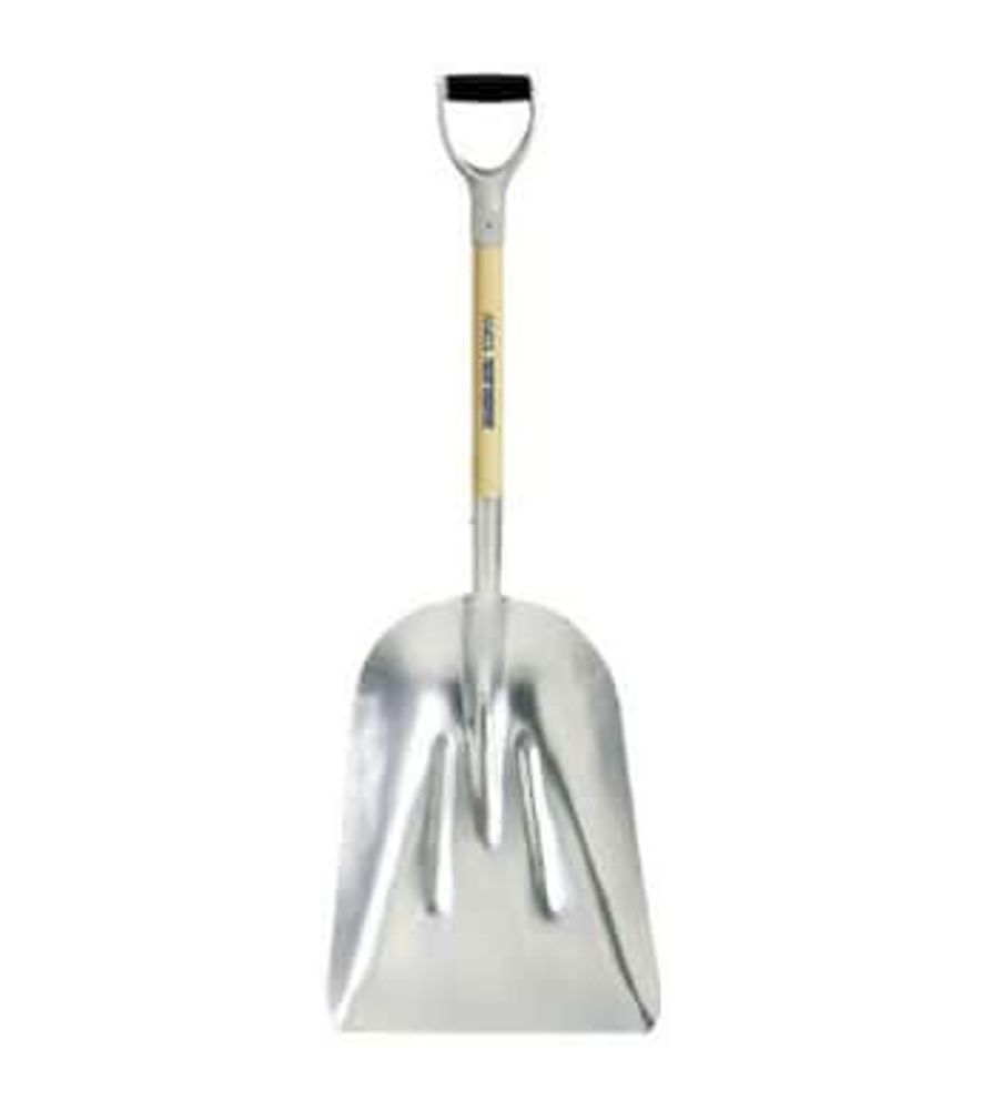 True Temper Aluminum Grain Scoop with 27 in. Handle