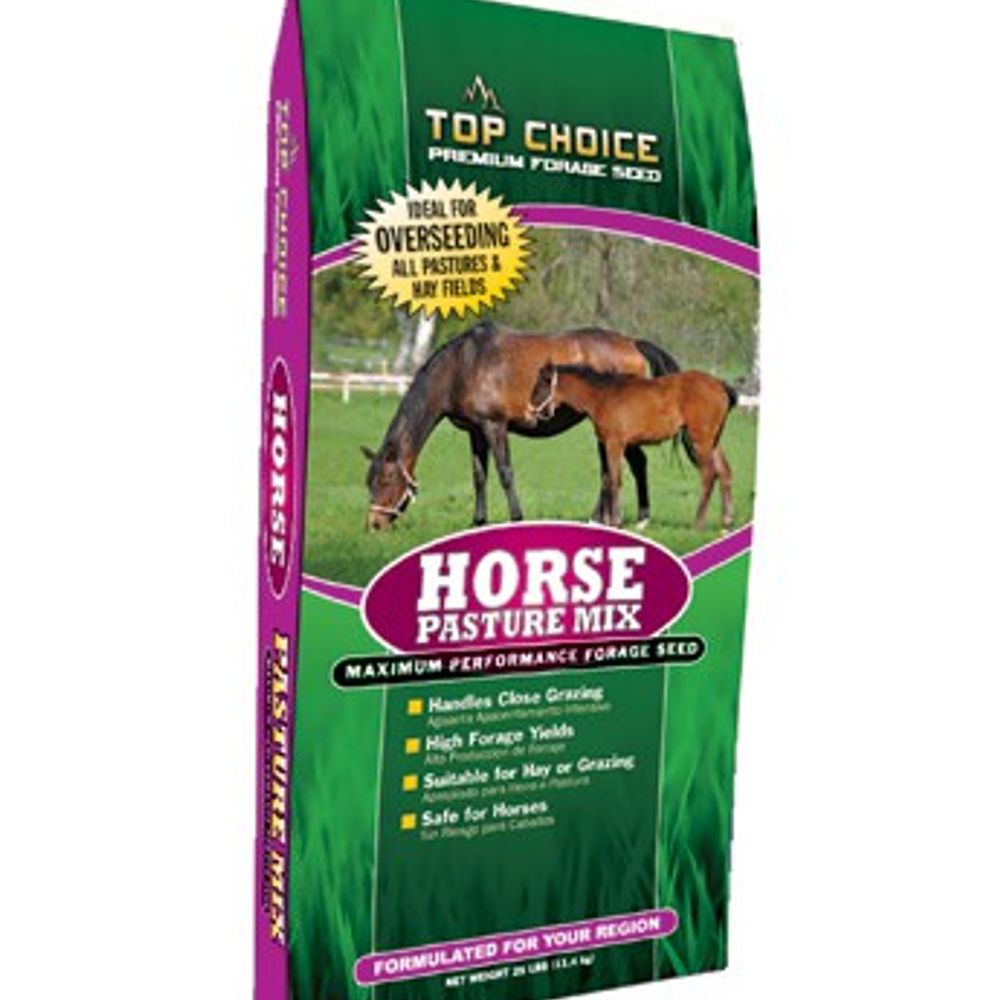 Top Choice, Horse Pasture Seed Mix, 25 lb