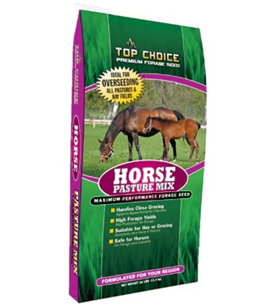 Top Choice, Horse Pasture Seed Mix, 25 lb