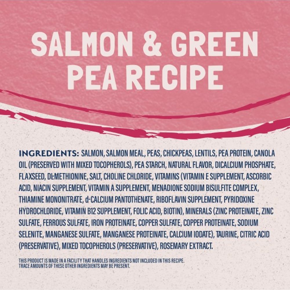 Natural Balance, Limited Ingredient Salmon & Green Pea Recipe