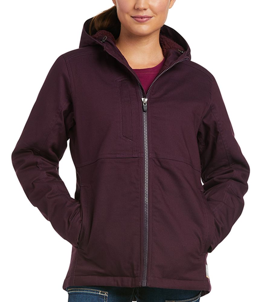 Ariat, Ladies Rebar DuraCanvas Insulated Work Jacket, 10037589