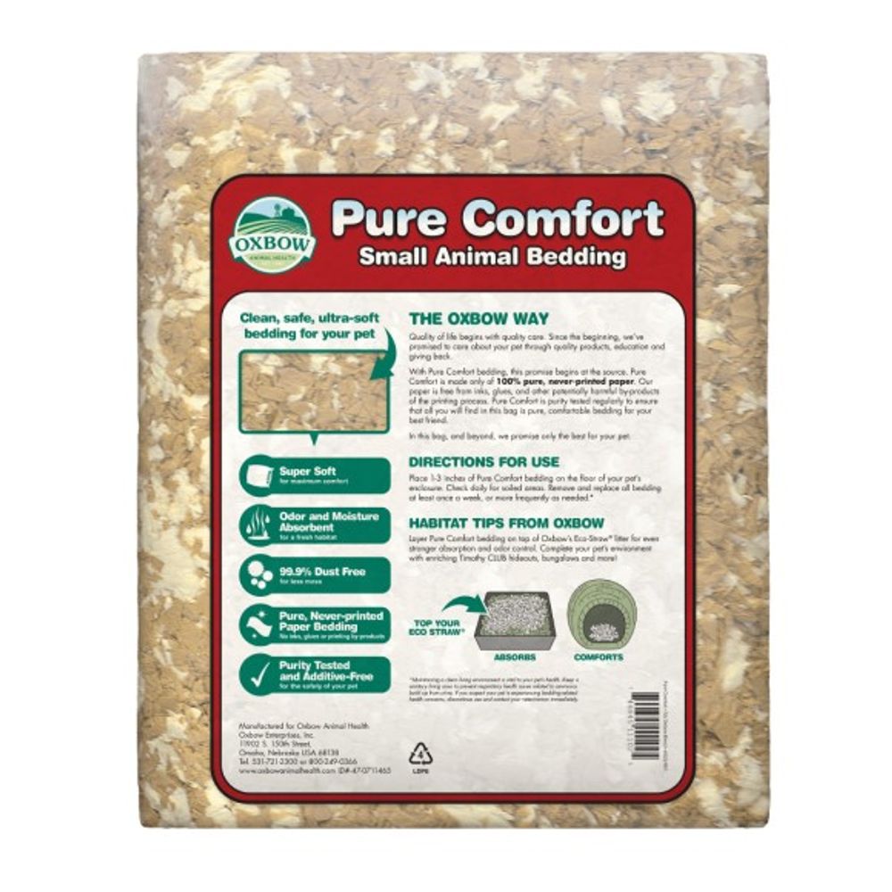 Oxbow, Pure Comfort Small Animal Bedding, 72 L