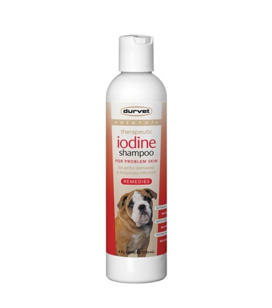 Durvet, Naturals Remedies Iodine Shampoo, 8 oz