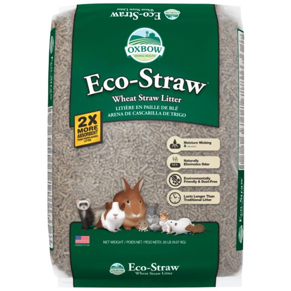Oxbow, Eco-Straw Litter, 20 lb