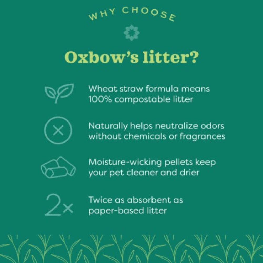 Oxbow, Eco-Straw Litter, 20 lb
