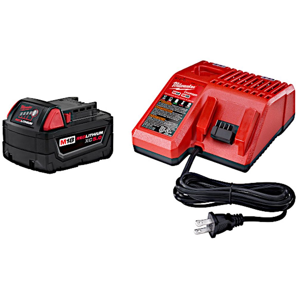 Milwaukee, M18™ REDLITHIUM™ XC5.0 Starter Kit