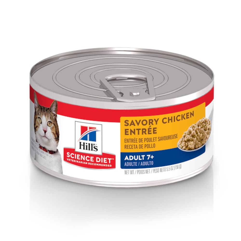 Science Diet, Adult 7+ Savory Chicken Entrée, 5.5 oz