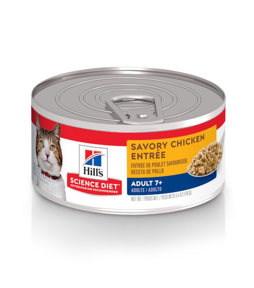 Science Diet, Adult 7+ Savory Chicken Entrée, 5.5 oz