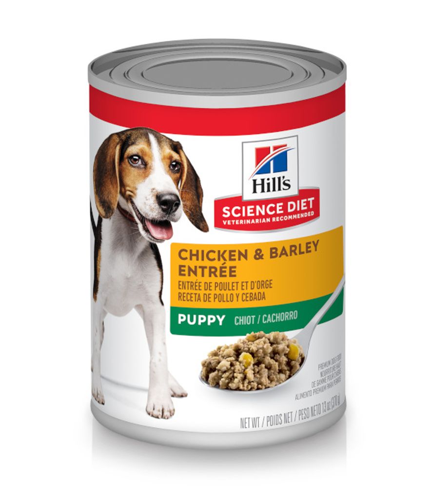 Science Diet, Chicken & Barley Entrée Puppy Food, 13 oz