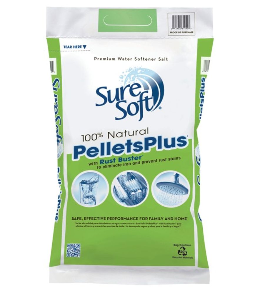 Sure Soft, Water Softener Pellets with Rust Buster, 40 lb