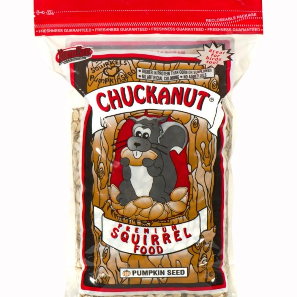 Chuckanut, Premium Pumpkin Seed Squirrel Food 