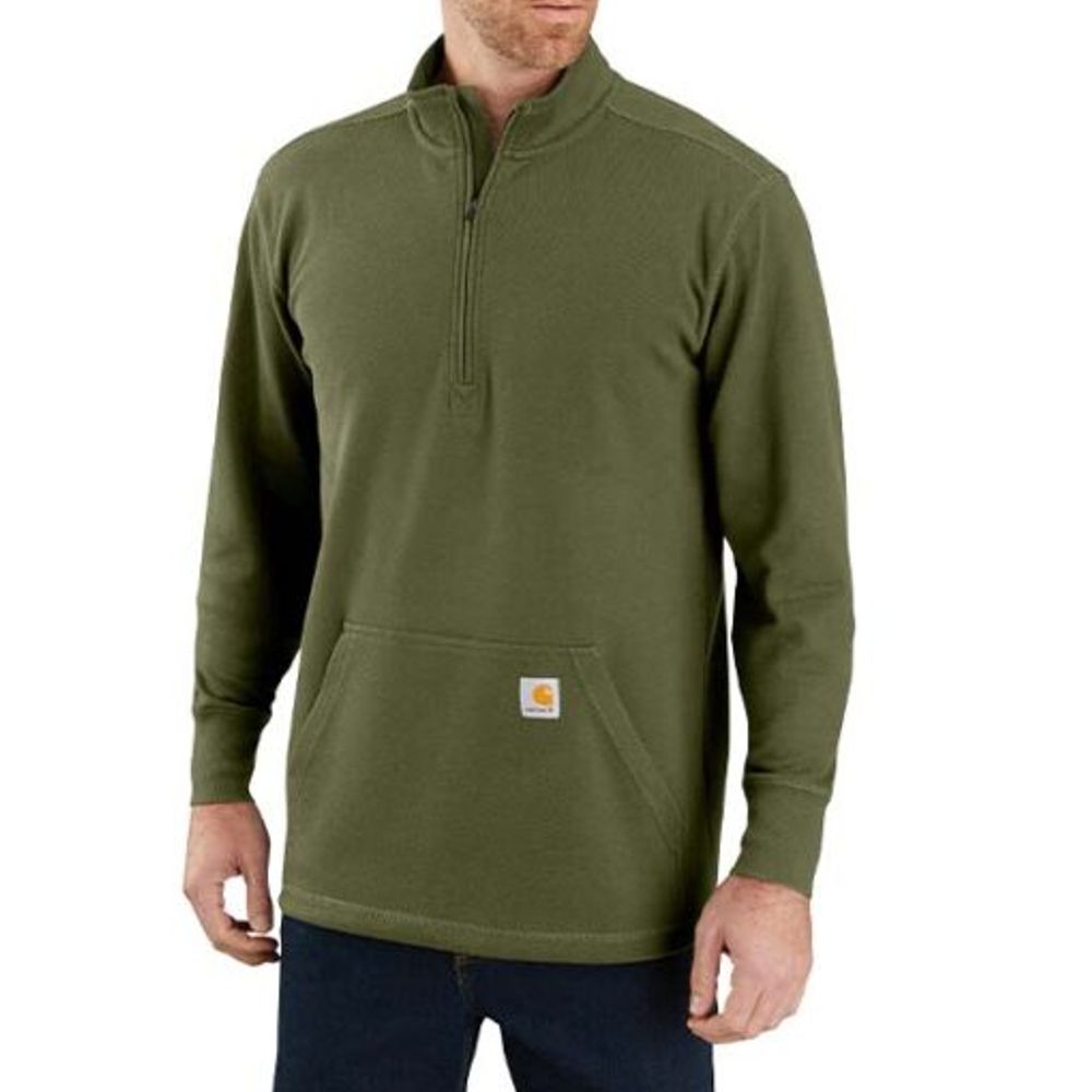 Carhartt, Men's Relaxed Fit Heavyweight Long-Sleeve 1/2 Zip Thermal Shirt, 104428