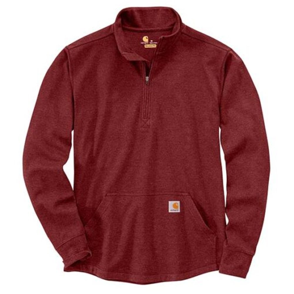 Carhartt, Men's Relaxed Fit Heavyweight Long-Sleeve 1/2 Zip Thermal Shirt, 104428