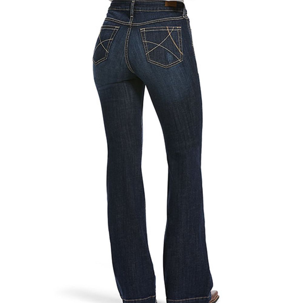 Ariat, Ladies Slim High Rise Trouser Ella Wide Leg Jean, 10032550