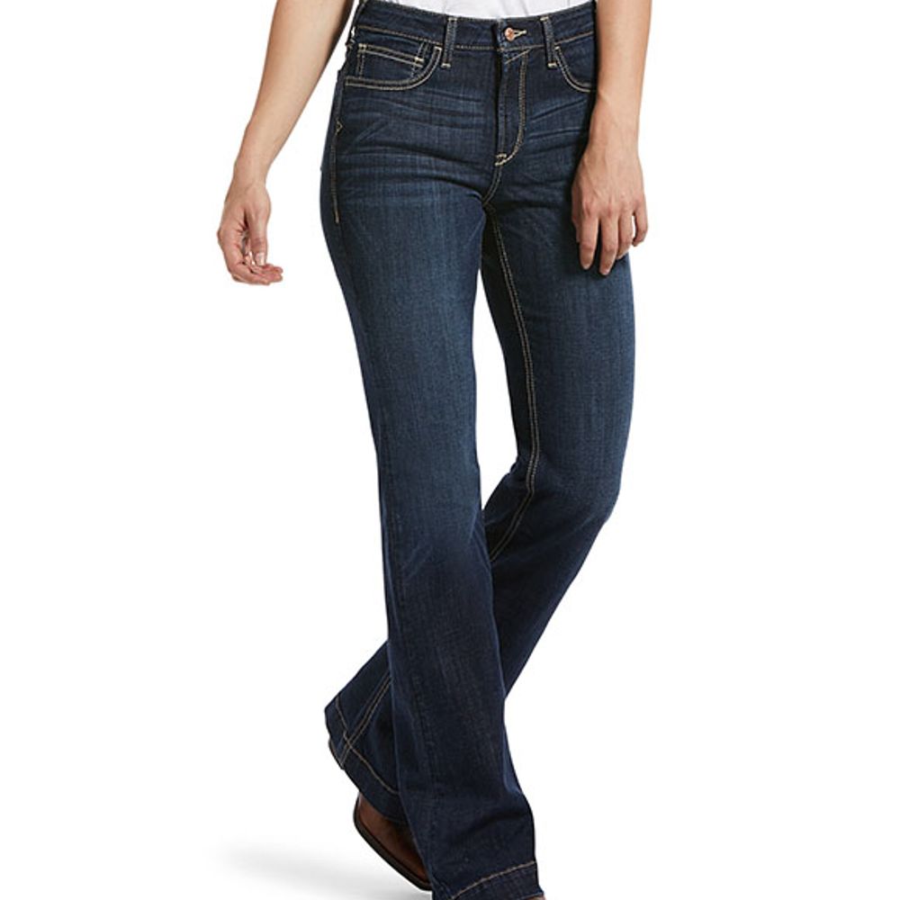 Ariat, Ladies Slim High Rise Trouser Ella Wide Leg Jean, 10032550