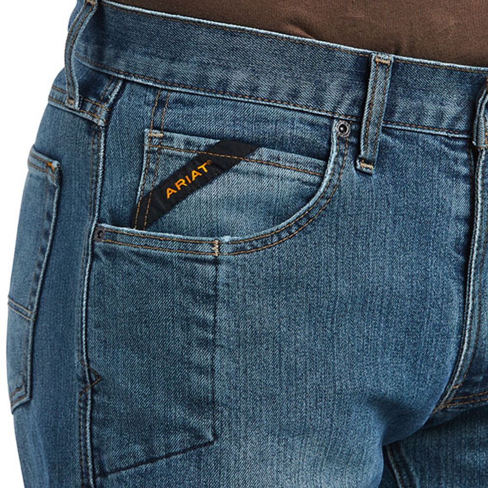 Ariat, Men's Rebar M5 Slim Straight Jean, 10039288
