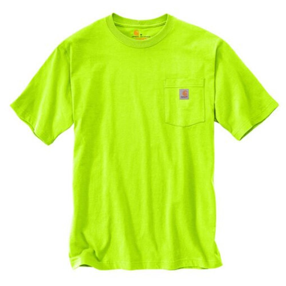 Carhartt, Men's Hivis Loose Fit Heavyweight Short Sleeve Pocket T-Shirt