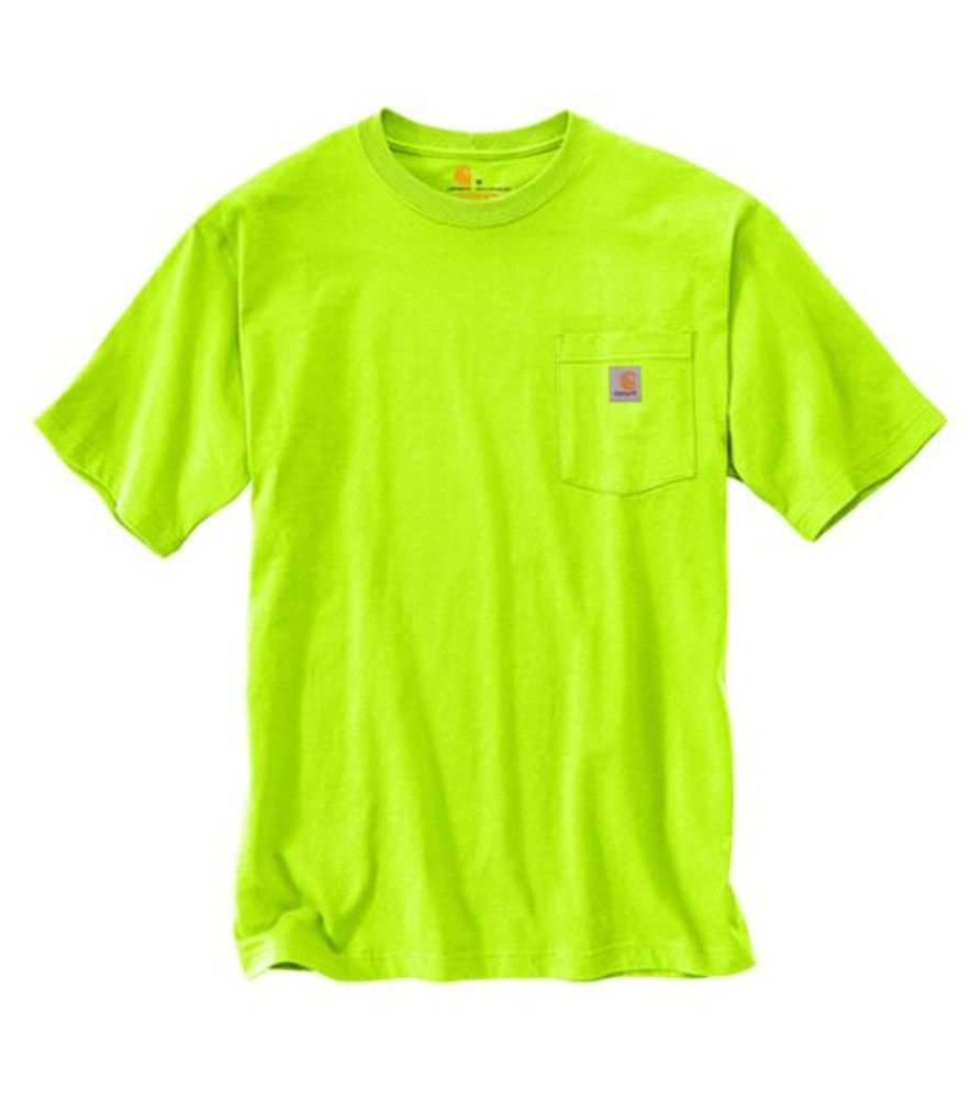 Carhartt, Men's Hivis Loose Fit Heavyweight Short Sleeve Pocket T-Shirt