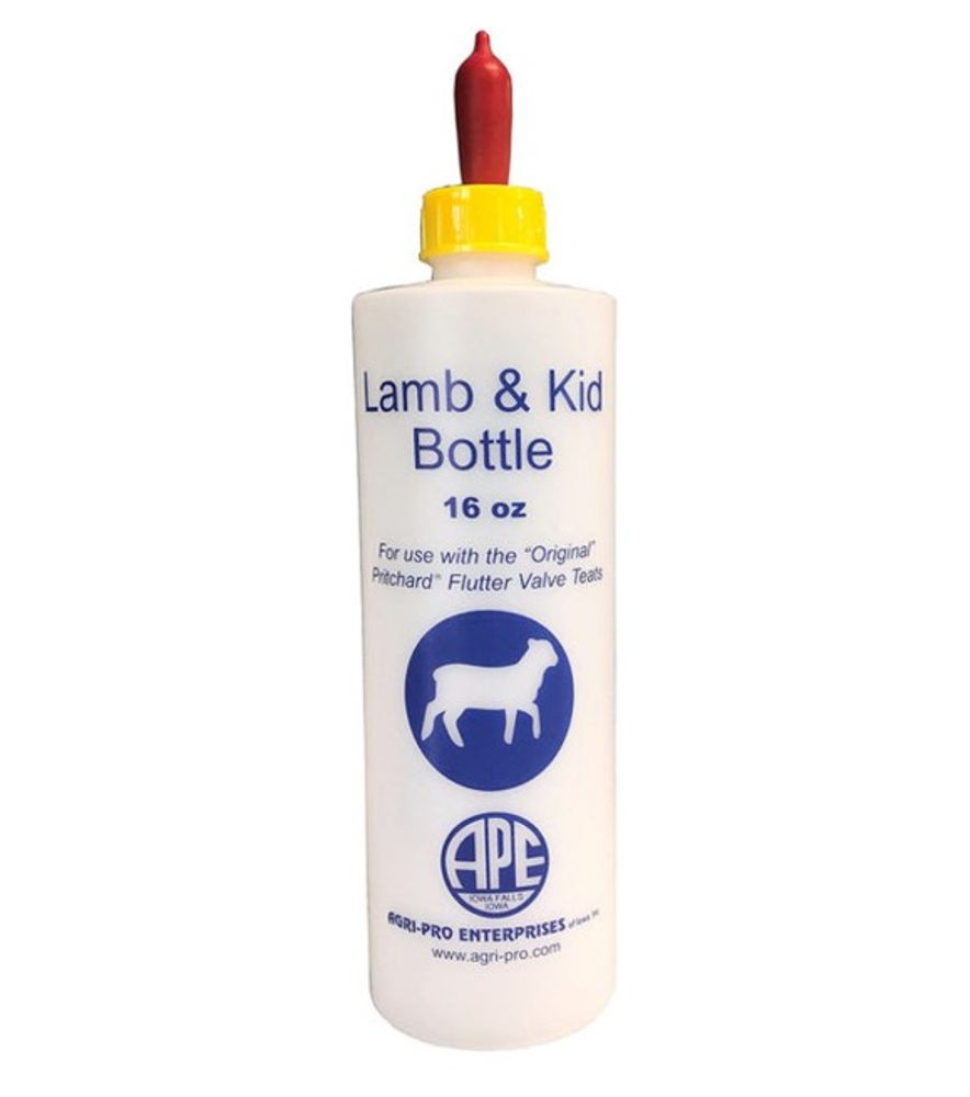 Lamb 'n' Kid Feeding Bottle with Nipple, 16 oz