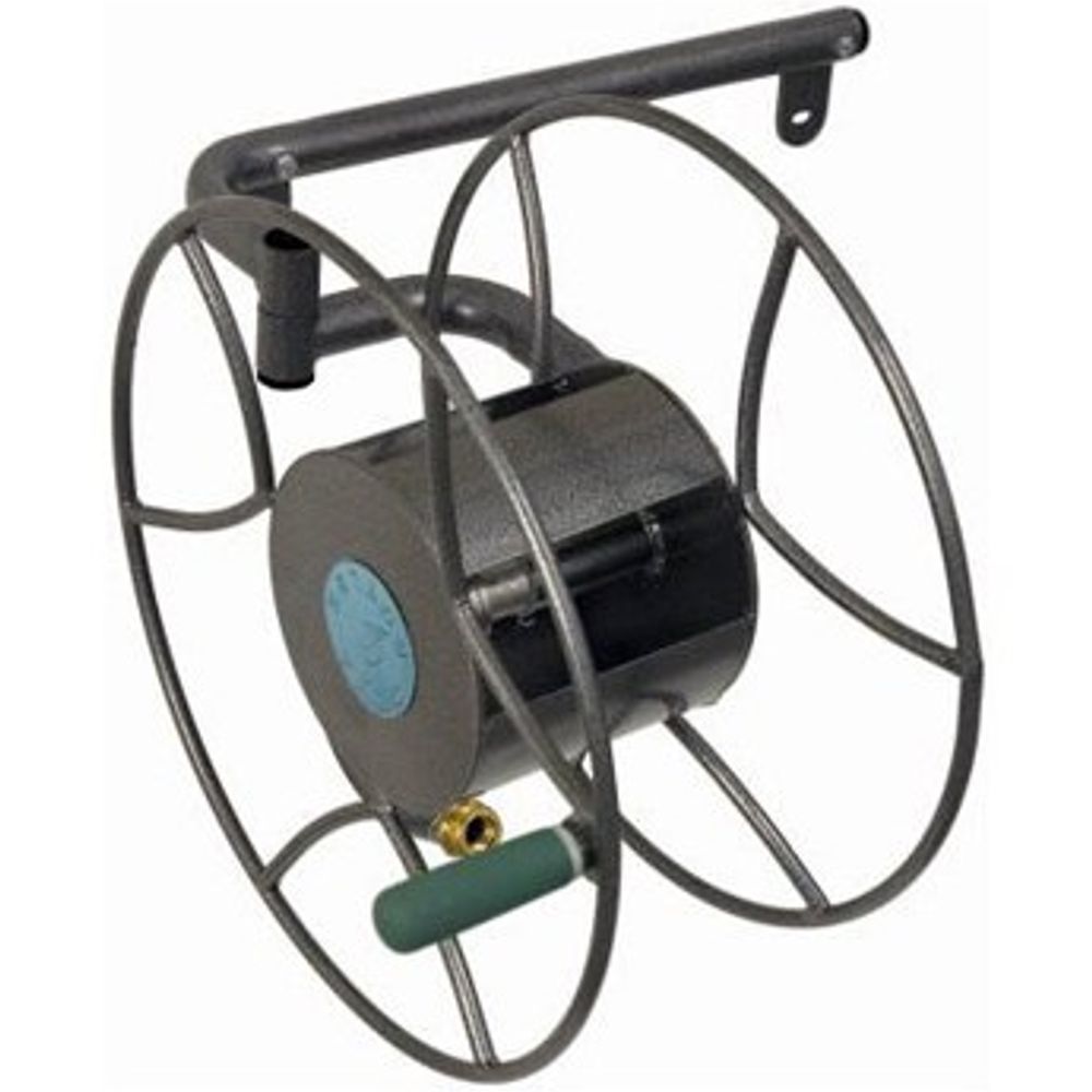 Yard Butler Swivel Wall-Mount Hose Reel, 100 ft. X 5/8 in.