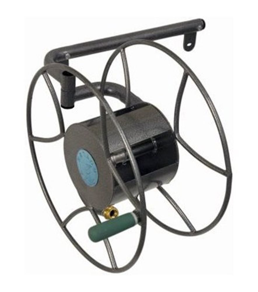 Yard Butler Swivel Wall-Mount Hose Reel, 100 ft. X 5/8 in.