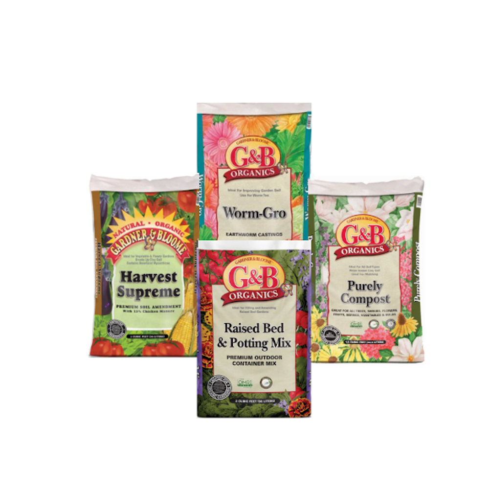 G&B Organics, Premium Raised Bed Soil Kit (CA)