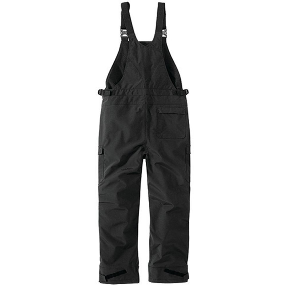 Carhartt, Men's Black Storm Defender Loose Fit Heavyweight Bib Overall
