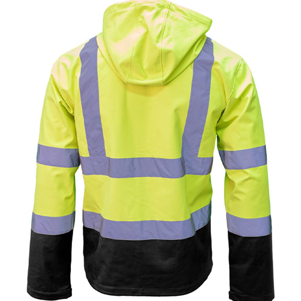Key, Men's Crawford Rip Stop Hi-Visibility Jacket, 308.39