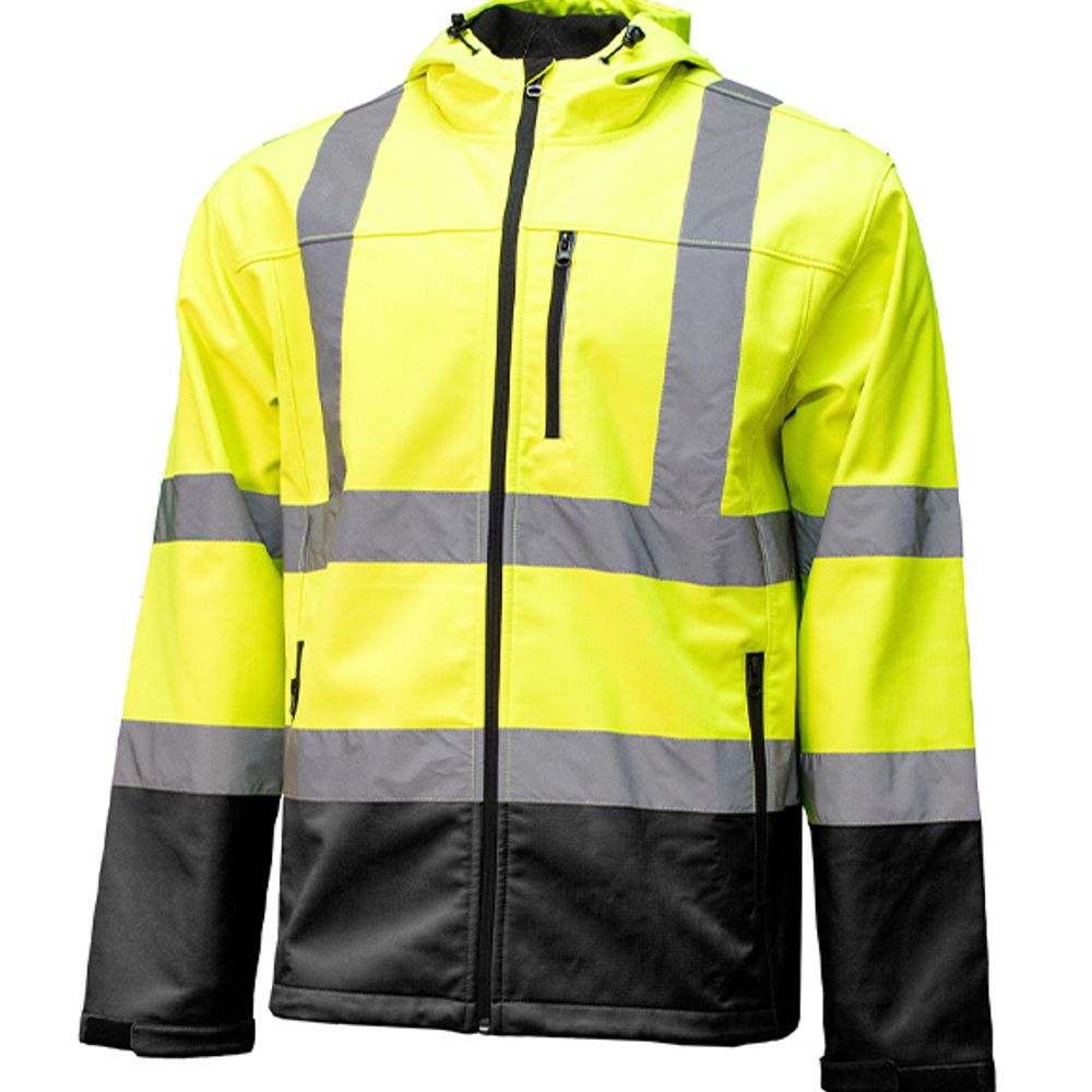 Key, Men's Crawford Rip Stop Hi-Visibility Jacket, 308.39