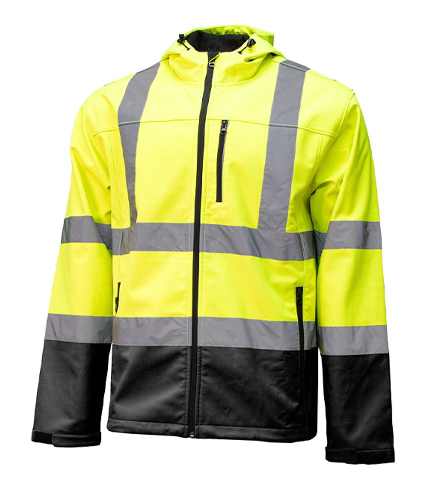 Key, Men's Crawford Rip Stop Hi-Visibility Jacket, 308.39