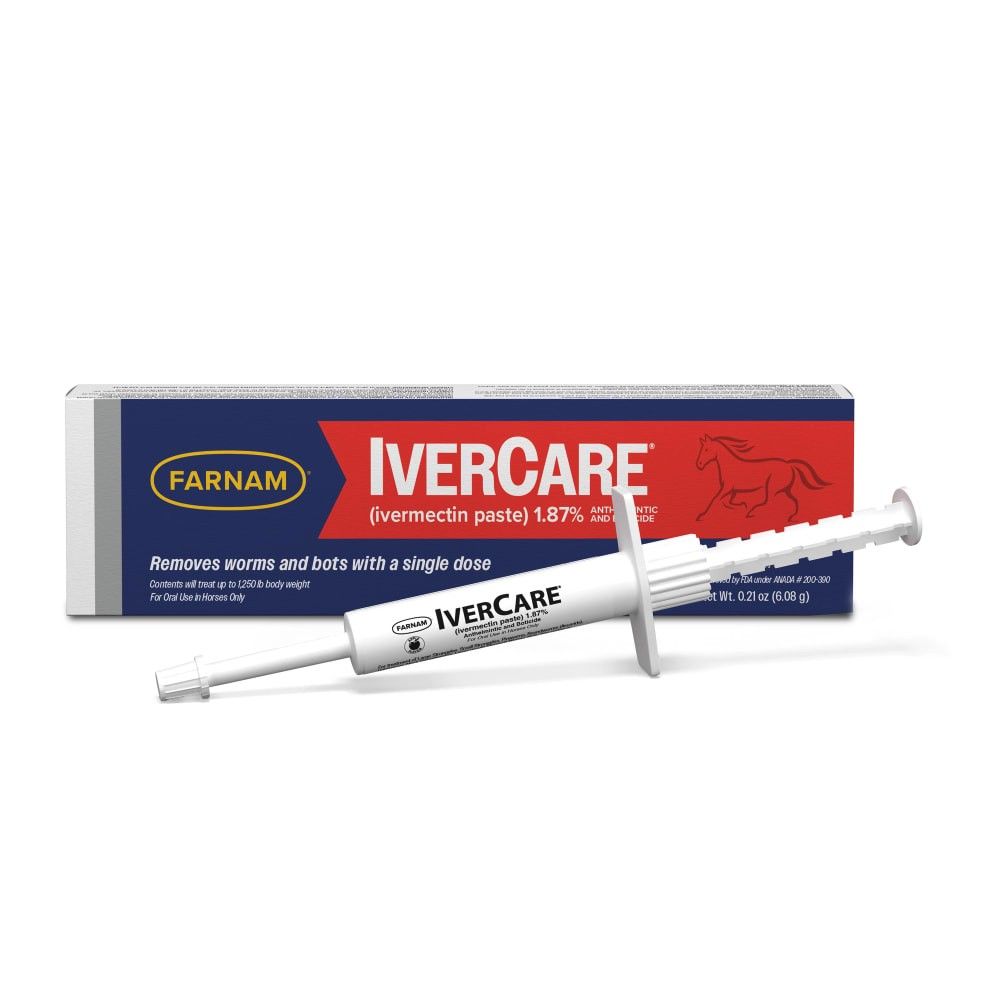 Farnam, IverCare Ivermectin Paste With Syringe 1.87% 