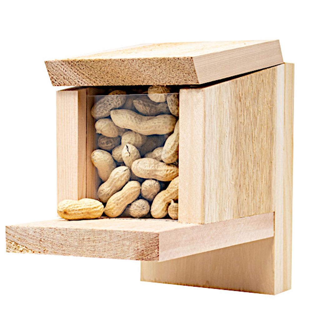 Squirrel Munch Box Cedar Feeder