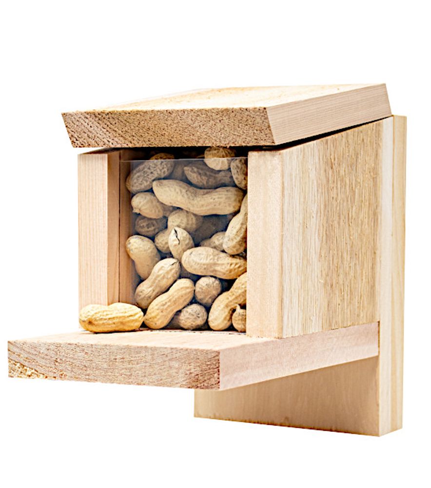 Squirrel Munch Box Cedar Feeder