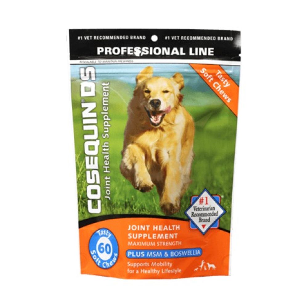 Cosequin DS, Maximum Strength Soft Chew Plus MSM, 60ct