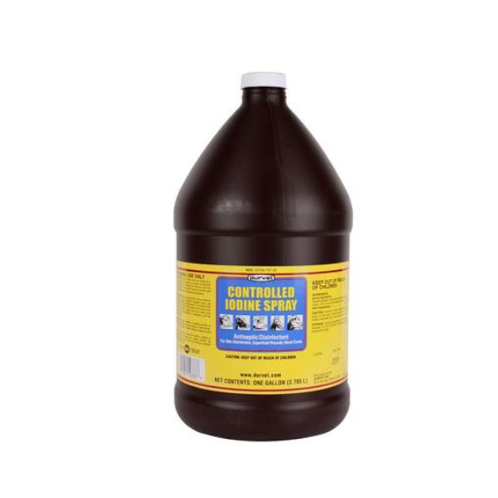 Durvet, Controlled Iodine Spray, 1 gal