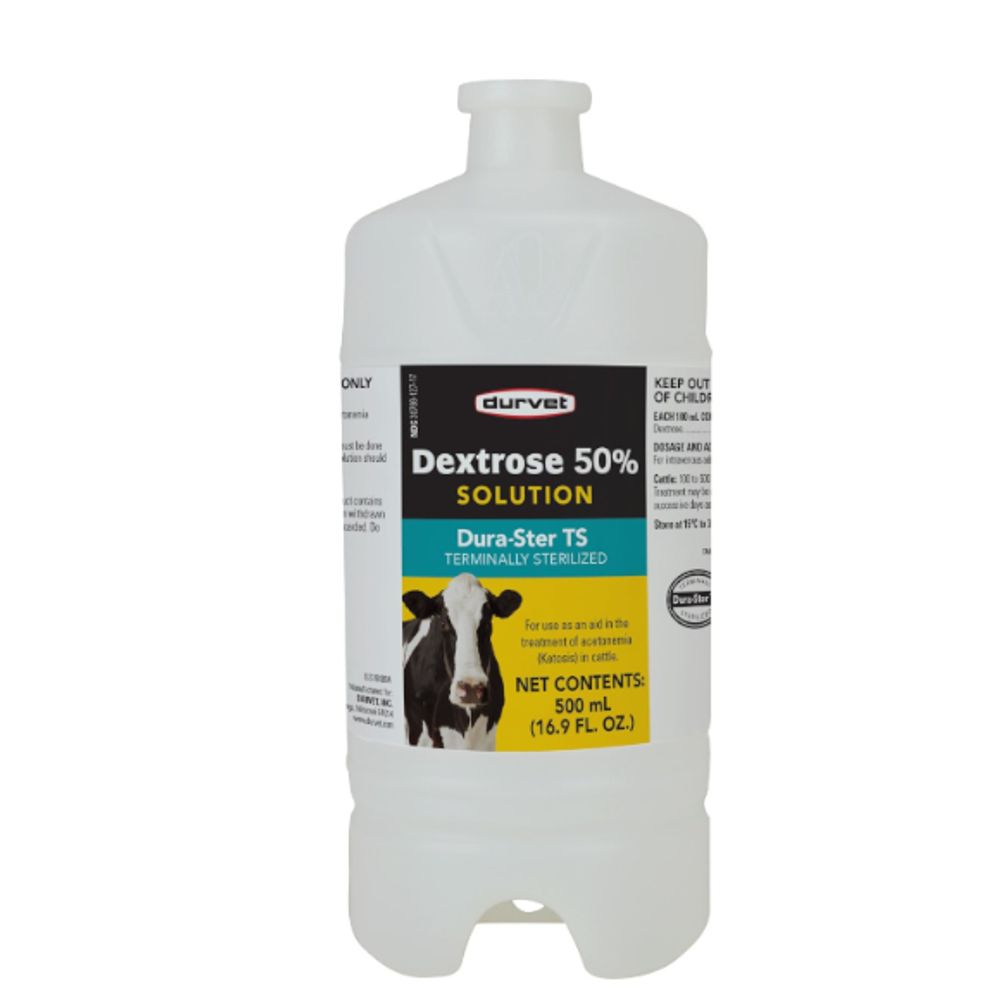 Durvet, Dextrose 50%, 500 mL