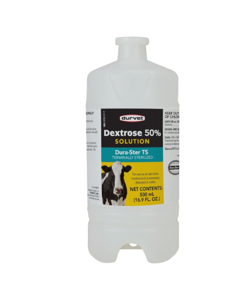 Durvet, Dextrose 50%, 500 mL
