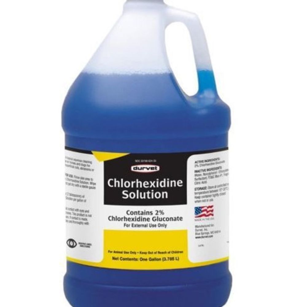 Durvet, Chlorhexidine Solution 2%,  1 gal