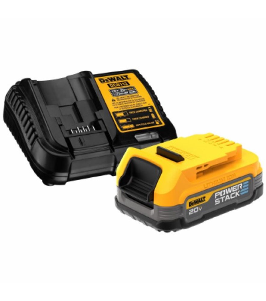DeWalt, 20V MAX XR POWERSTACK Compact Battery Kit, DCBP034C