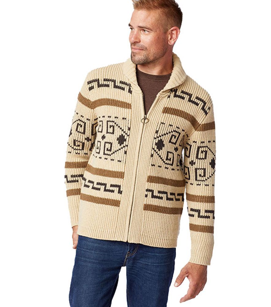 Pendleton Men's Original Westerley Zip Up Sweater Cardigan, RF004-61161