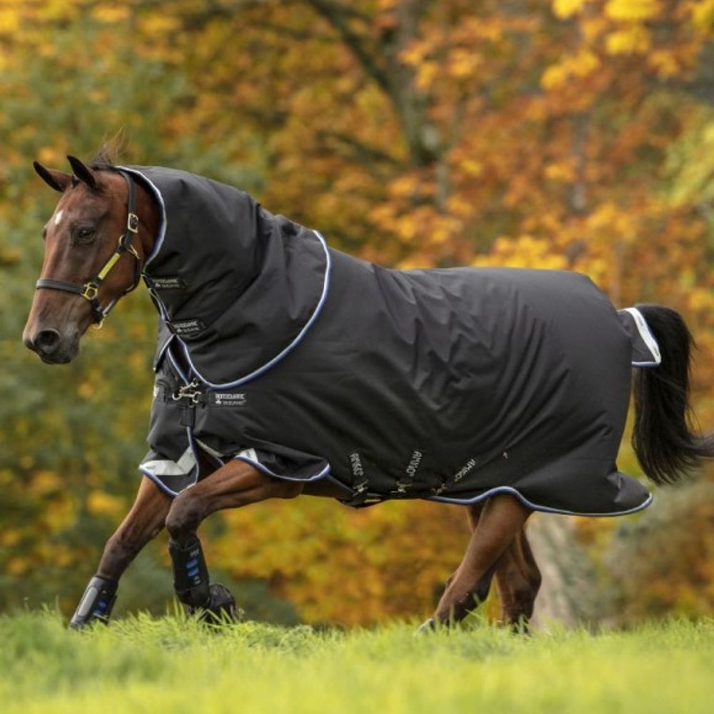 Horseware Ireland, Amigo Bravo Black/Blue 12 Plus Turnout