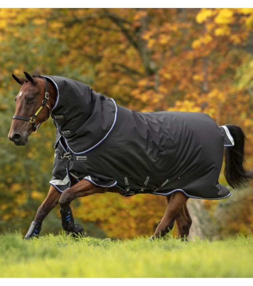 Horseware Ireland, Amigo Bravo Black/Blue 12 Plus Turnout