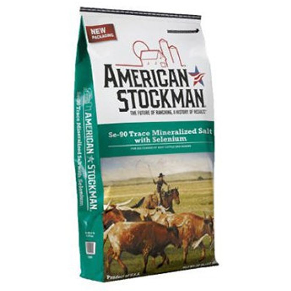 Trace Mineral Loose Salt with Selenium-90 50 lb.