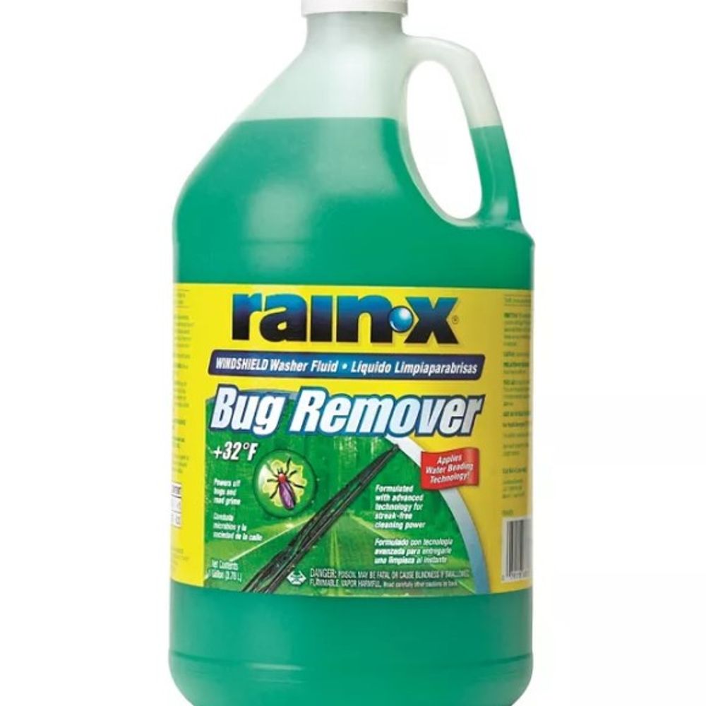 Rain-X, Bug Remover Windshield Washer Fluid, 1 gal
